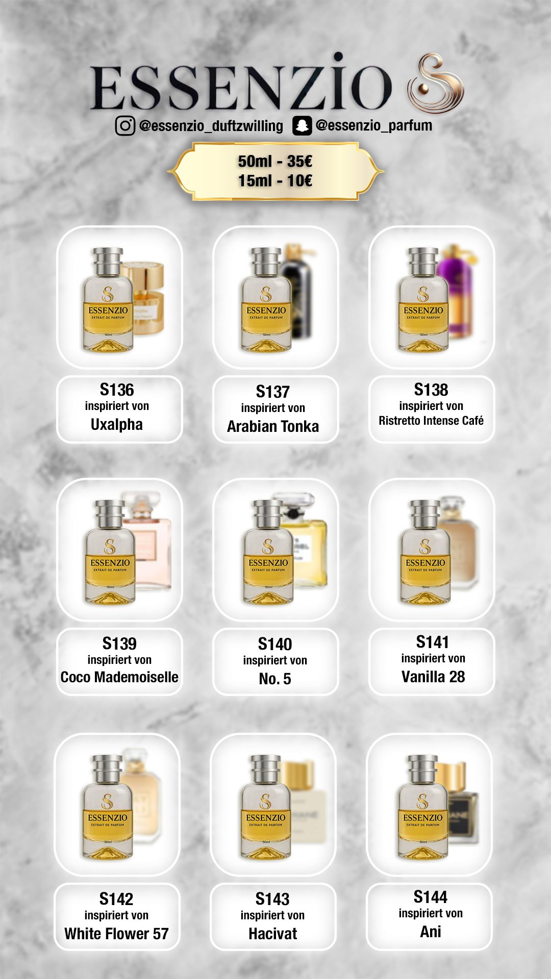3x50ml Discovery Set